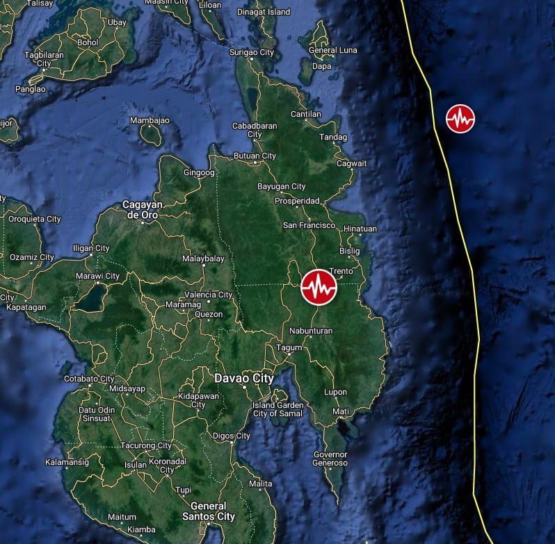 M6.0 mindanao philippines earthquake february 1 2023 bg
