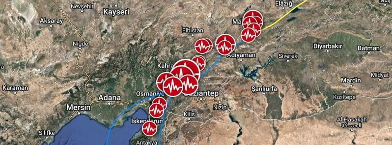 Turkey syria border region M7.8 earthquake february 6 2023 f