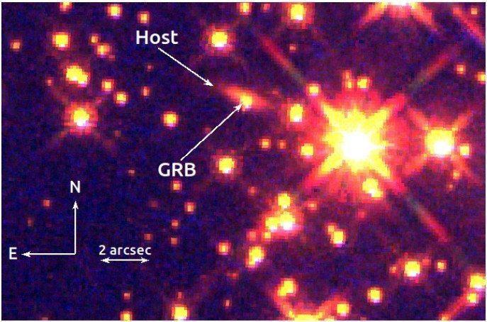 combined hst images of the grb 221009A