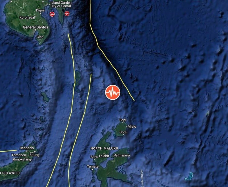 indonesia M6.3 earthquake february 23 2023 location map