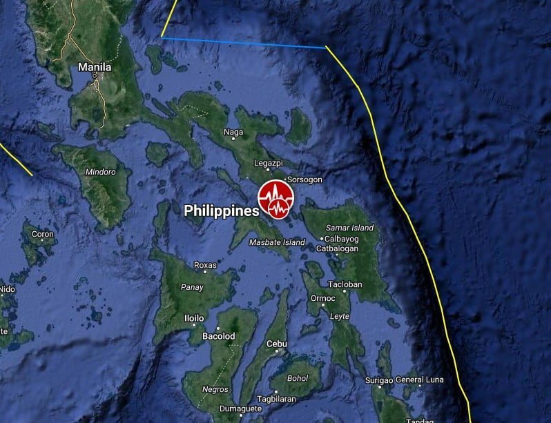 m6.1 earthquake philippines february 15 2023 bg