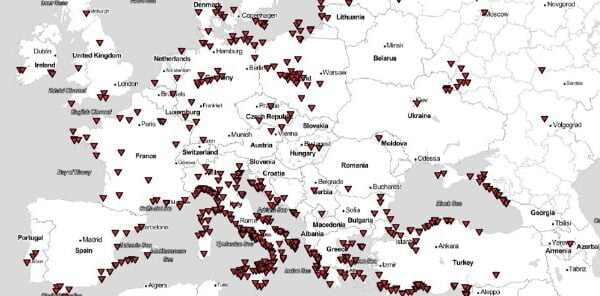 reported tornadoes in europe 2022 f