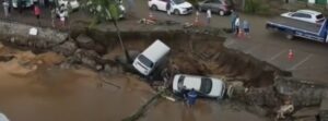 Extremely heavy rains hit Brazil, leaving at least 46 people dead