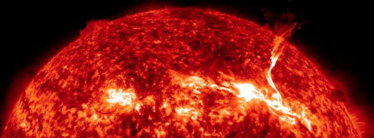 sdo aia 304 m3.7 solar flare 2040z