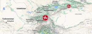 Very strong and shallow M6.8 earthquake hits Tajikistan