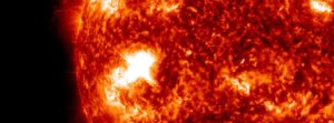 Major X1.1 solar flare erupts from AR 3217