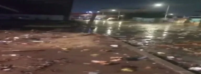 Heavy downpour leads to severe flooding in Accra, Ghana