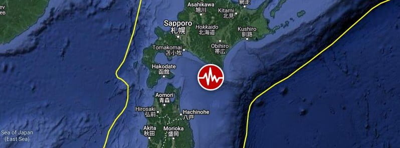 Strong and shallow M6.1 earthquake hits near the coast of Hokkaido, Japan