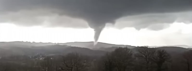 Tornado rips through village in central France, causing significant damage