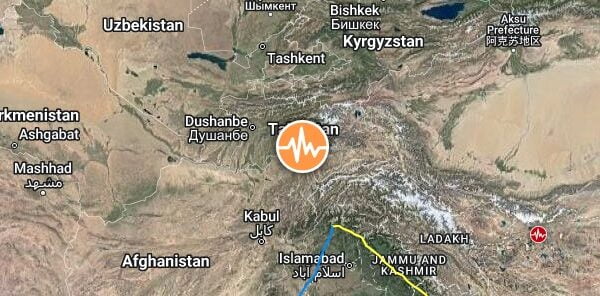 afghanistan m6.8 march 21 2023 location map f