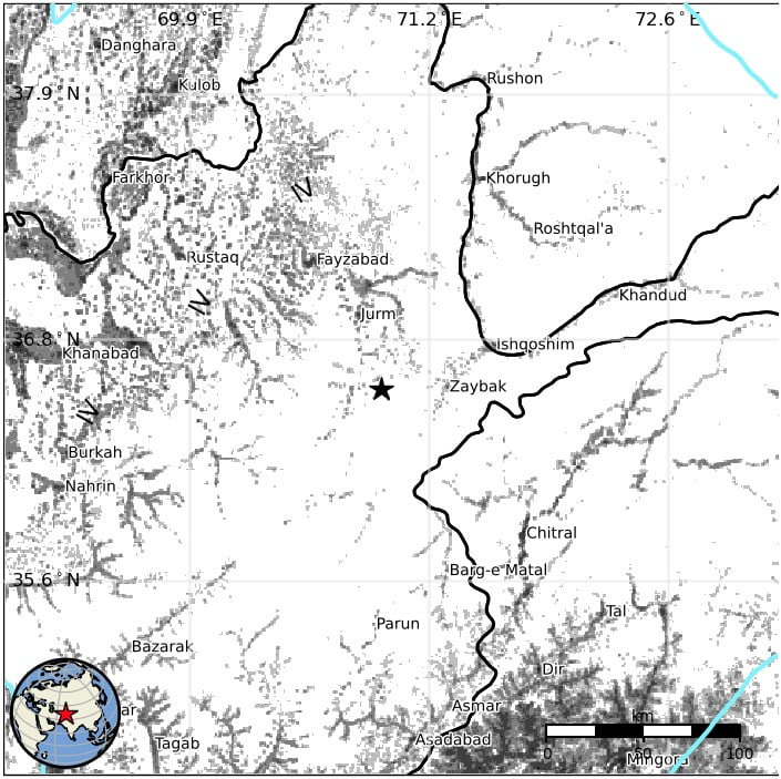 afghanistan m6.8 march 21 2023 usgs epe