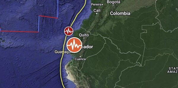 ecuador m6.7 earthquake march 18 2023 location map