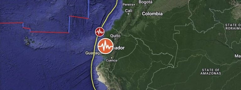 ecuador m6.7 earthquake march 18 2023 location map