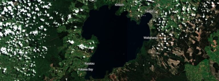 lake taupo new zealand march 6 2023