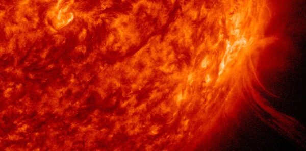Moderately strong M5.4 solar flare erupts from Region 3256