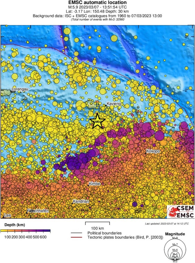 m6.0 earthquake papua new guinea march 7 2023 emsc rs