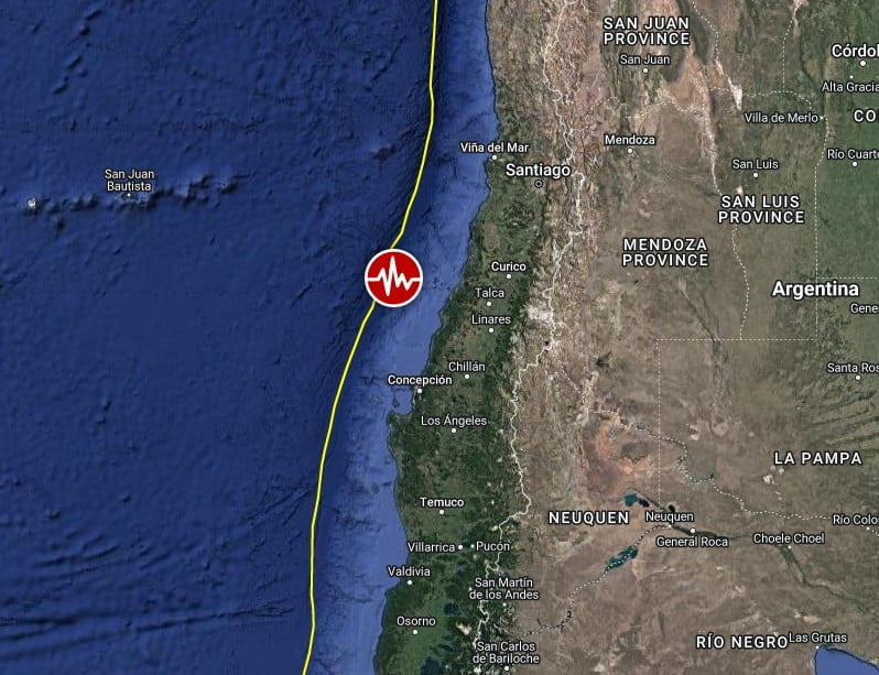 m6.4 earthquake chile march 30 2023 bg