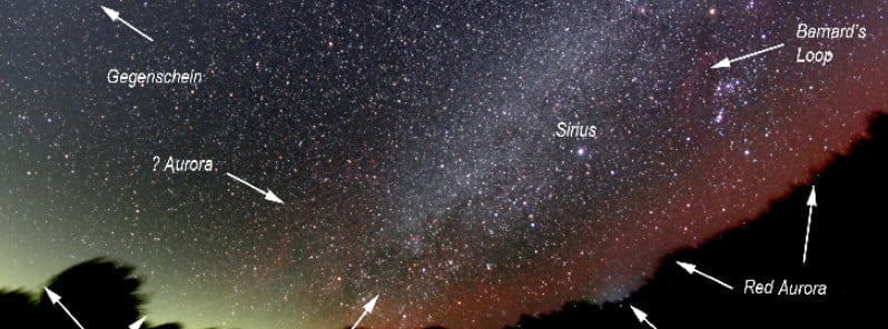red aurora over florida march 2023 bill williams via spaceweather f