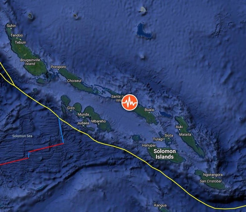 solomon islands m6.1 earthquake march 27 2023 bg