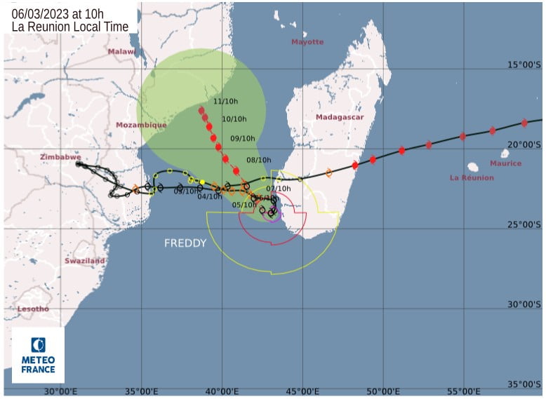tropical cyclone freddy rsmc la reunion fcst march 6 2023