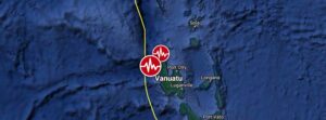 Strong and shallow M6.6 earthquake hits Vanuatu