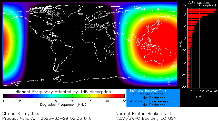x1.2 solar flare march 29 2023