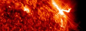 Major X2.0 solar flare erupts from Region 3234 – CME produced, S1 – Minor Solar Radiation Storm warning