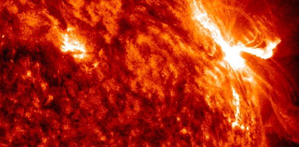 Major X2.0 solar flare erupts from Region 3234 – CME produced, S1 – Minor Solar Radiation Storm warning