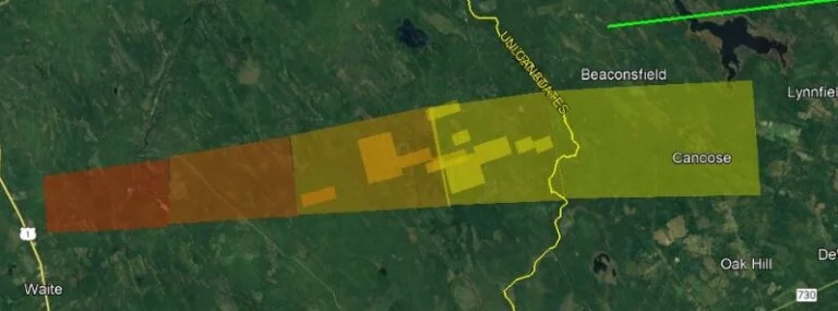 Bright daylight fireball explodes over Maine - first radar-observed meteorite fall in the state
