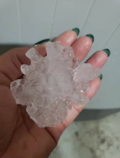 Historic hailstorm hits Havana -- one of the most important hailstorm events in known history, Cuba a
