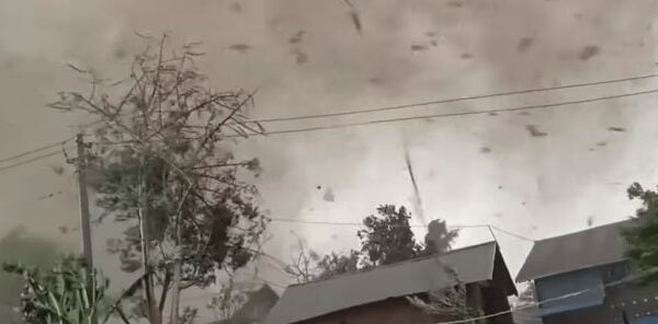 Rare tornado hits Myanmar - destroys over 200 homes and leaves 8 people dead and over 100 injured april 21 2023