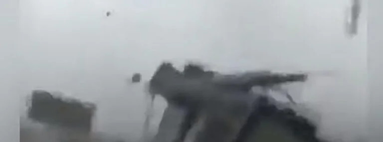 Sudden, very large tornado hit earthquake survivors in Turkey