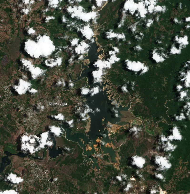 lake alhajuela april 14 2023 sentinel-2