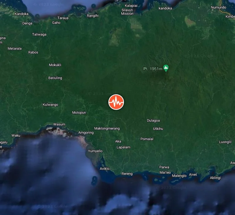 m6.3 earthquake new britain papua new guinea april 19 2023 location map zoom