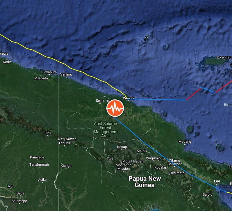 m7.0 earthquake papua new guinea april 2 2023 bg