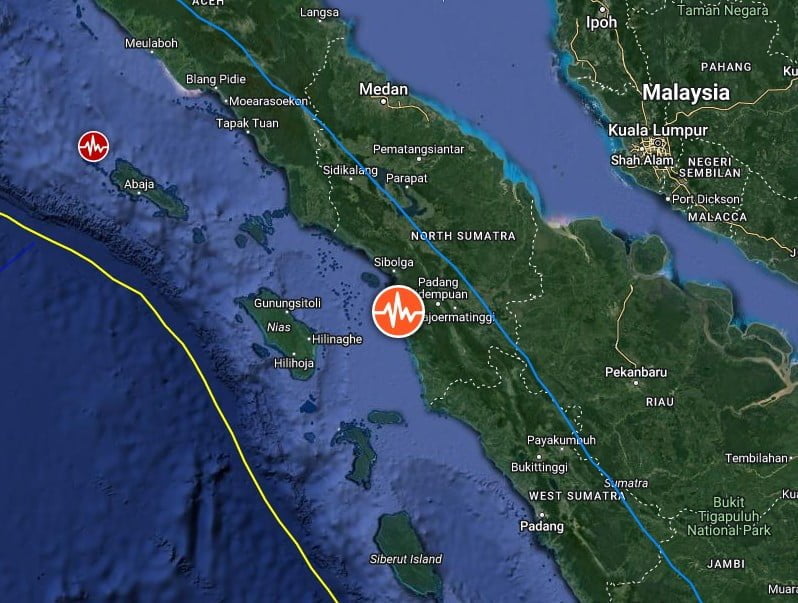 sumatra indonesia earthquake m6.4 april 3 2023 bg