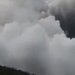Vigorous phreatic eruption at Rincon de la Vieja volcano, Costa Rica