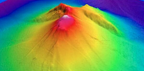 ahyi seamount bathymetric view