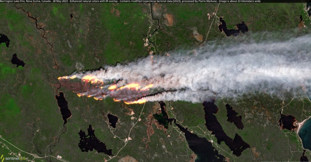 barrington lake fire nova scotia may 28 2023 sentinel