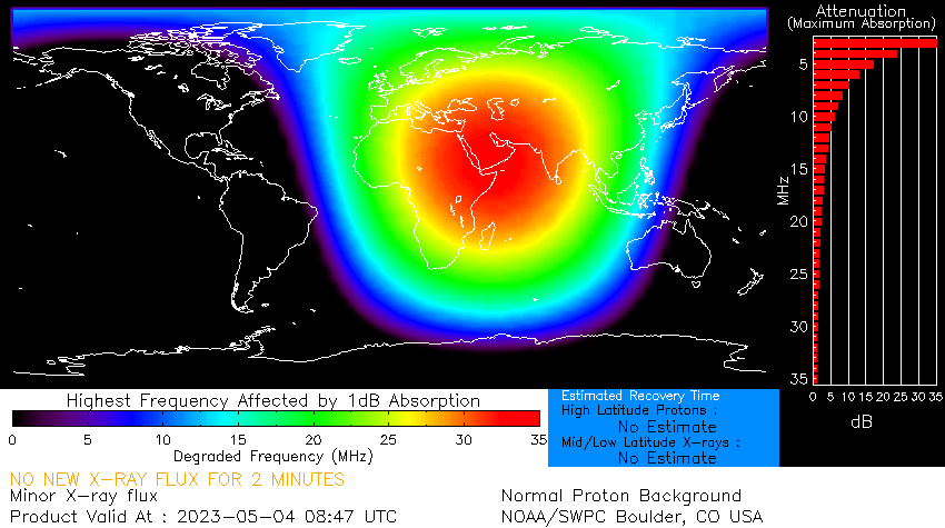 drap m3.9 solar flare may 4 2023