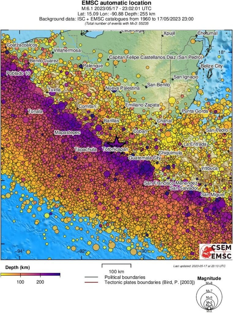 guatemala m6.4 earthquake may 17 2023 emsc rs