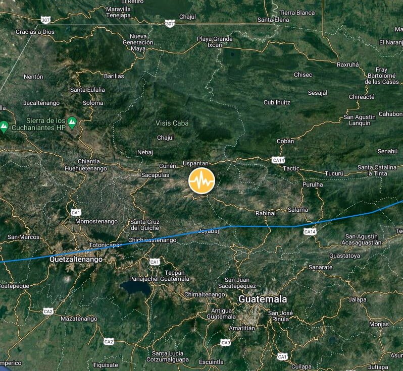 guatemala m6.4 earthquake may 17 2023 location map bg