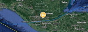 Strong M6.4 earthquake hits Guatemala at intermediate depth