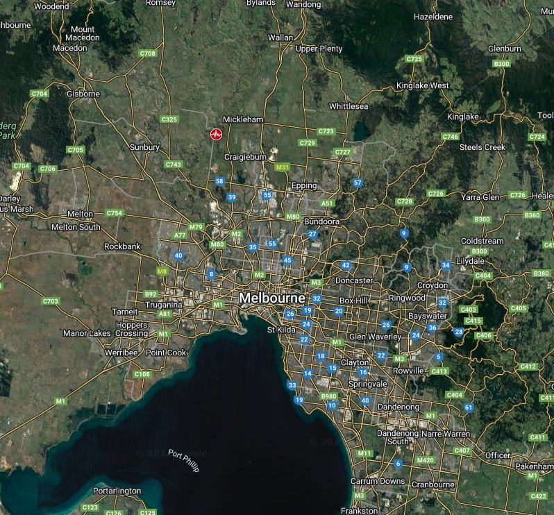 m3.8 earthquake melbourne australia may 28 2023 location map bg