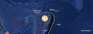 M6.0 earthquake hits Tonga region