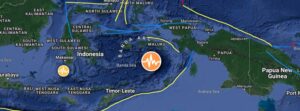 Strong M6.2 earthquake hits Banda Sea at intermediate depth, Indonesia