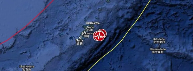 m6.2 earthquake okinawa japan may 1 2023 location map f