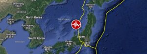 Very strong M6.5 earthquake hits near the west coast of Honshu, Japan