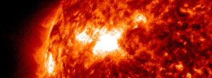 Moderately strong M7.2 solar flare erupts from Region 3293