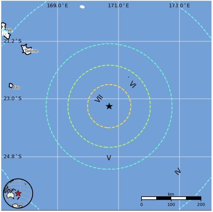 m7.7 earthquake loyalty islands may 19 2023 usgs epe